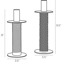 2067 Nampa Candleholders Set of 2 Product Line Drawing