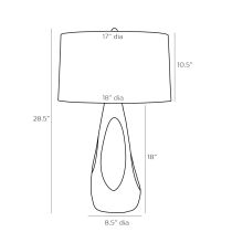 42023-339 Keenan Lamp Product Line Drawing