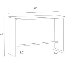 4379 Lyle Console Product Line Drawing