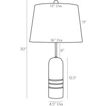 44757-530 Mendoza Lamp Product Line Drawing