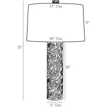 44759-891 Kenya Lamp Product Line Drawing