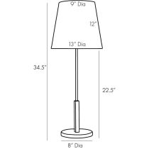 44773-492 Gordon Lamp Product Line Drawing
