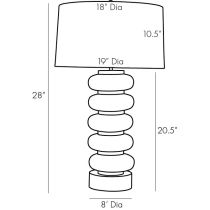 44774-263 Gaelen Lamp Product Line Drawing