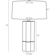 44777-620 Maddie Lamp Product Line Drawing
