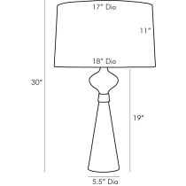 44943-679 Evette Lamp Product Line Drawing