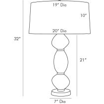 44952-904 Dreena Lamp Product Line Drawing