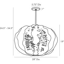 45063 Pismo Pendant Product Line Drawing