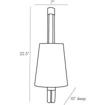 45107-468 Heidi Sconce Product Line Drawing