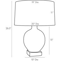 45108-165 Glister Lamp Product Line Drawing