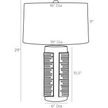 45113-898 Moreno Lamp Product Line Drawing