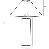 45114-558 Napa Lamp Product Line Drawing