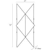 46430 Upson Sconce Product Line Drawing