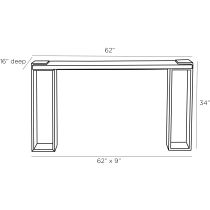 4660 Orsen Console Product Line Drawing