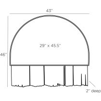 4683 Ozzy Mirror Product Line Drawing