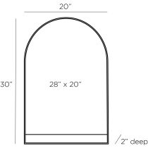 4687 O'Malley Mirror Product Line Drawing