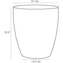 4736 Jacob End Table Product Line Drawing