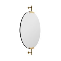 4741 Madden Small Round Mirror Angle 2 View