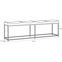4745 Barrett Bench Product Line Drawing
