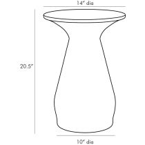 4759 Haven Accent Table Product Line Drawing
