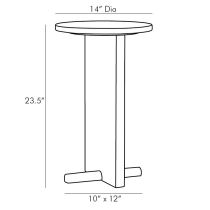 4804 Deerfield Accent Table Product Line Drawing
