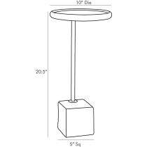 4805 Davies Accent Table Product Line Drawing