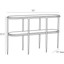 4815 Elton Console Product Line Drawing