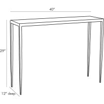 4816 Hogan Large Console Product Line Drawing