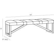 4887 Greenwald Bench Product Line Drawing