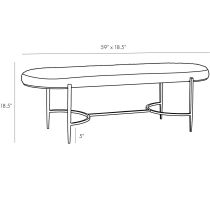 4891 Hanson Bench Product Line Drawing