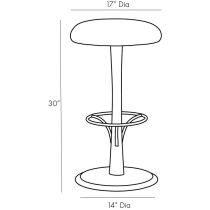 4894 Holden Bar Stool Product Line Drawing