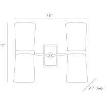 49040 Inwood Sconce Product Line Drawing