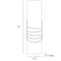 49048 Hampton Sconce Product Line Drawing