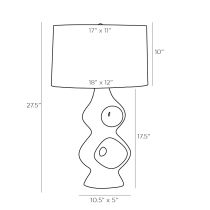 49077-372 Jemai Lamp Product Line Drawing