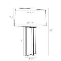 49089-158 Lyon Lamp Product Line Drawing