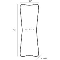 4911 Isabella Mirror Product Line Drawing