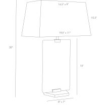 49118-601 Maddox Lamp Product Line Drawing