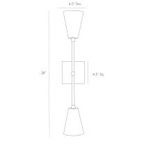 49169 Nadia Sconce Product Line Drawing