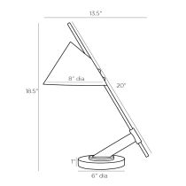 49236 Jenkins Lamp Product Line Drawing