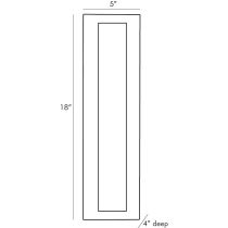 49257 Titus Sconce Product Line Drawing