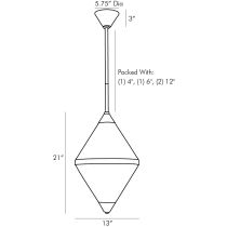 49338 Tinker Outdoor Pendant Product Line Drawing