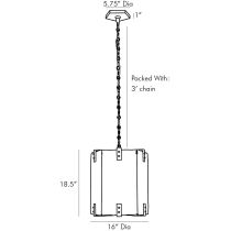 49344 Tomlin Pendant Product Line Drawing