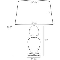 49360-829 Aubrey Lamp Product Line Drawing