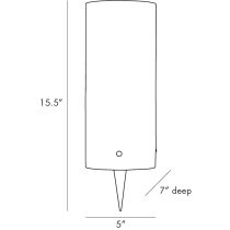 49391 Dover Sconce Product Line Drawing