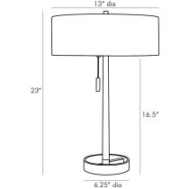 49651 Violetta Lamp Product Line Drawing