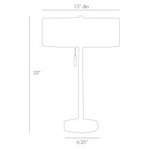 49675 Violetta Lamp Product Line Drawing