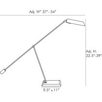 49679 Devin Desk Lamp Product Line Drawing