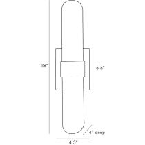 49686 Elyse Sconce Product Line Drawing