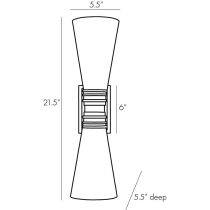 49719 Hayden Sconce Product Line Drawing