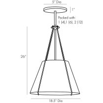49749 Heloise Pendant Product Line Drawing