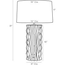 49768-156 Nago Lamp Product Line Drawing